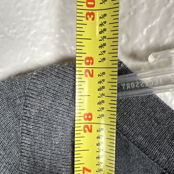 Xhilaration Sz XXL Ruched Short Sleeve Tunic Top Grey Gray Stretch - Picture 6 of 7